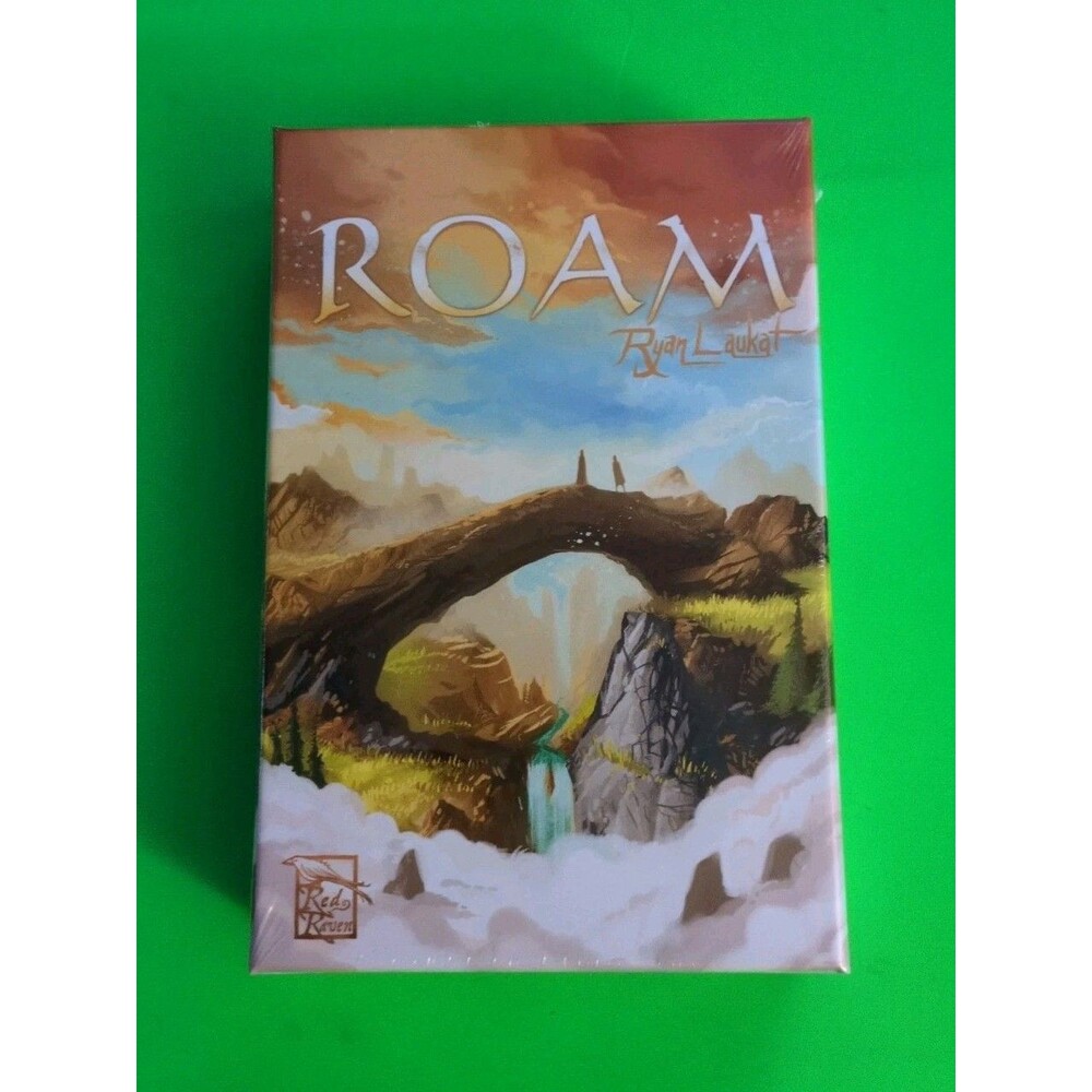 Roam Board Game Ryan Laukat Red Raven Games RVM022 1st Edition Complete